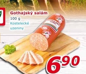 Salám Gothaj Kostelecké uzeniny