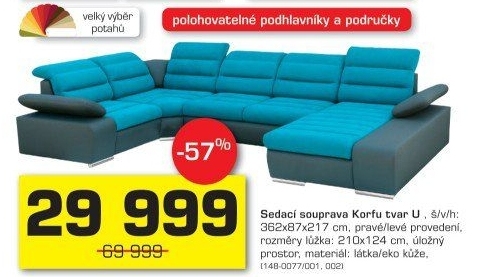 Sedací souprava Korfu