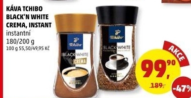 Instantní káva Tchibo Black'n White