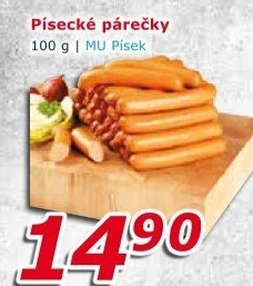 Párečky písecké Maso uzeniny Písek