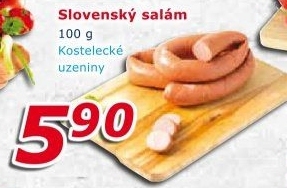 Salám slovenský točený Kostelecké uzeniny