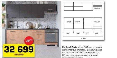 Kuchyňská linka Zaria