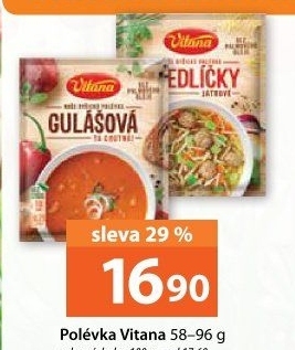 Instantní polévky Vitana