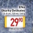Okurky delikates Efko