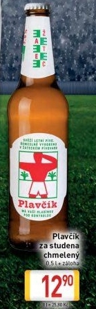 Pivo za studena chmelený Plavčík Žatec - BILLA akcniletaky.com