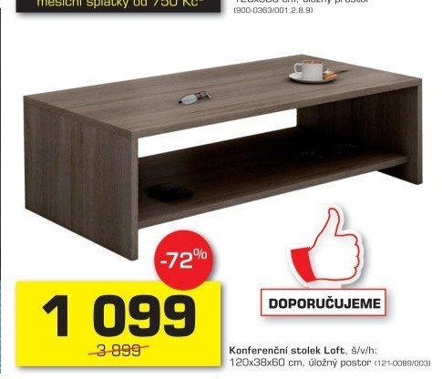Konferenční stolek Loft