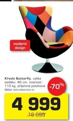 Křeslo Butterfly