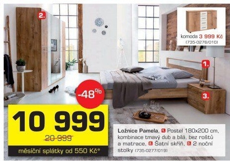 Ložnicová sestava Pamela