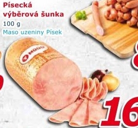 Šunka výběrová písecká Maso uzeniny Písek