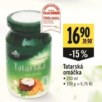 Tatarská omáčka Albert Quality