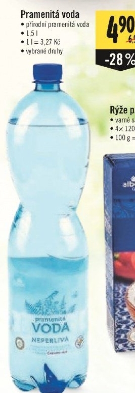Pramenitá voda Albert Quality