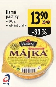 Paštiky Hamé