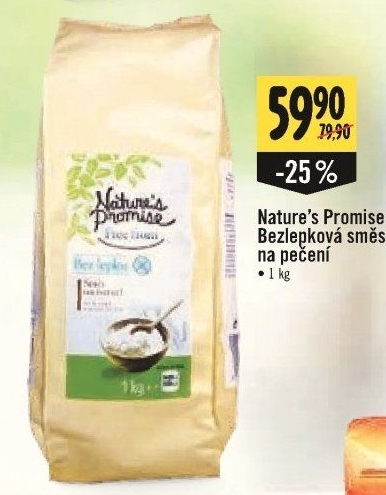 Směs na pečení bezlepková Nature'sPromise