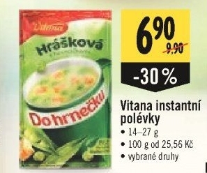 Instantní polévky Vitana