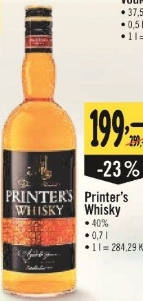Whisky Printer's