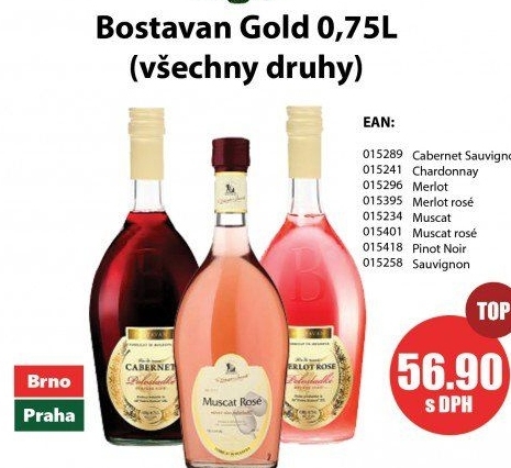 Víno Cabernet Sauvignon Vinaria Bostavan