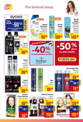 akční leták Teta drogerie 12.7.2018-21.7.2018