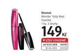 Řasenka Wonder'fully Rimmel