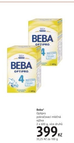 Mléčná výživa Beba Optipro Nestlé