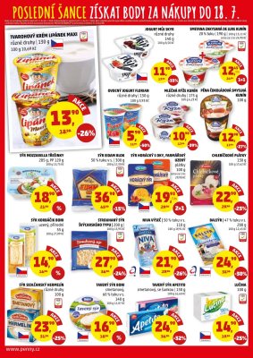 akční leták Penny Market 16.7.2018-18.7.2018