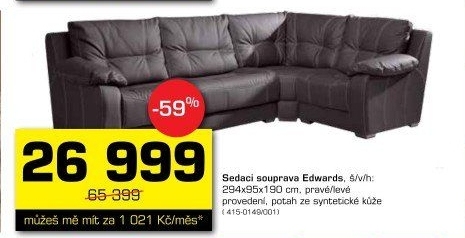 Sedací souprava Edwards