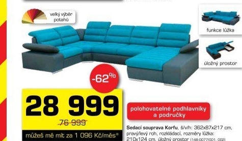 Sedací souprava Korfu