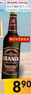 Pivo černé výčepní 10° Braník