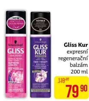 Balzámy na vlasy ve spreji Expres Gliss Kur Schwarzkopf
