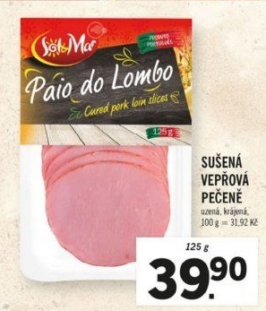 Vepřová pečeně uzená sušená Sol&amp