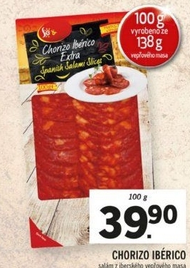 Salám Chorizo Ibérico Sol&amp