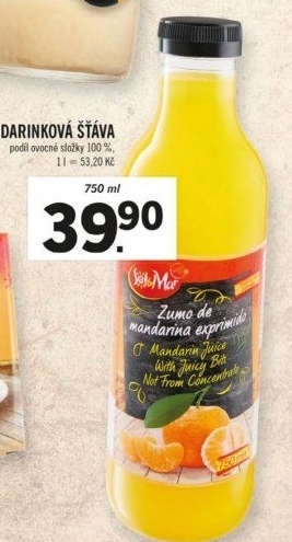 Šťáva ovocná Sol&amp