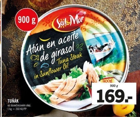 Tuňák kousky v oleji Sol&