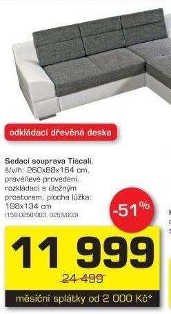 Sedací souprava Tiscali