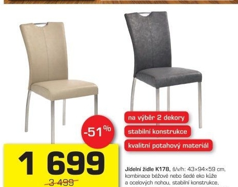 Jídelní židle K178