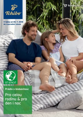 akční leták Tchibo 30.7.2018-3.9.2018