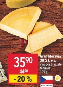Sýr Gran Moravia