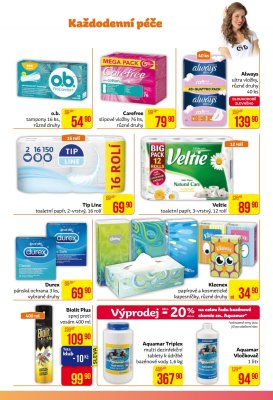 akční leták Teta drogerie 9.8.2018-18.8.2018