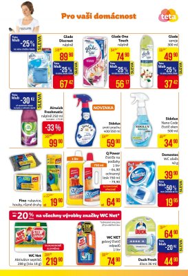 akční leták Teta drogerie 9.8.2018-18.8.2018