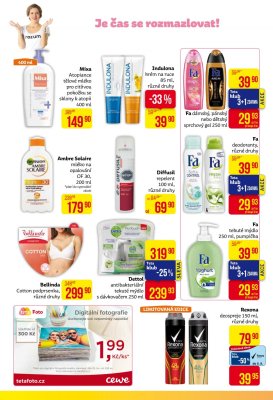 akční leták Teta drogerie 9.8.2018-18.8.2018