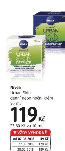 Krém pleťový Urban Skin Essential Nivea