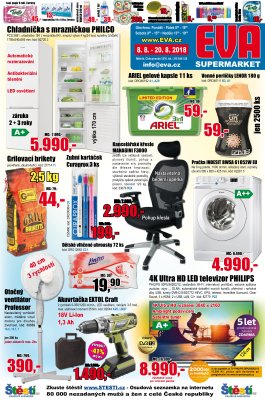 akční leták EVA.cz 8.8.2018-20.8.2018