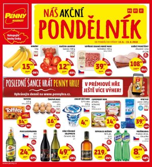akční leták Penny Market 13.8.2018-15.8.2018