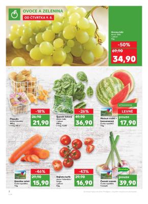akční leták Kaufland 16.8.2018-22.8.2018