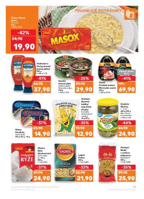 akční leták Kaufland 16.8.2018-22.8.2018