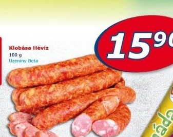 Klobása Hévíz Uzeniny Beta