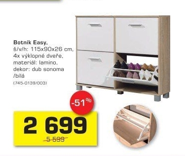 Botník Easy