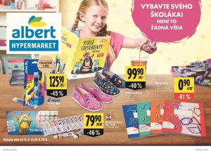akční leták Albert 15.8.2018-28.8.2018
