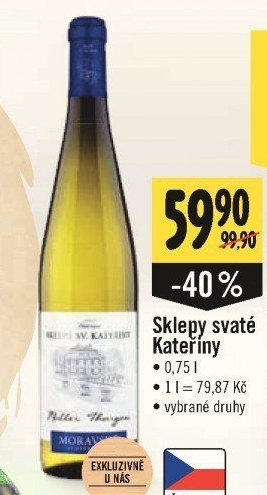 Vína Sklepy svaté Kateřiny