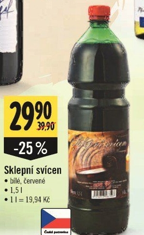 Víno stolní Sklepní svícen Vinařství Ludwig