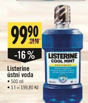Ústní voda Listerine